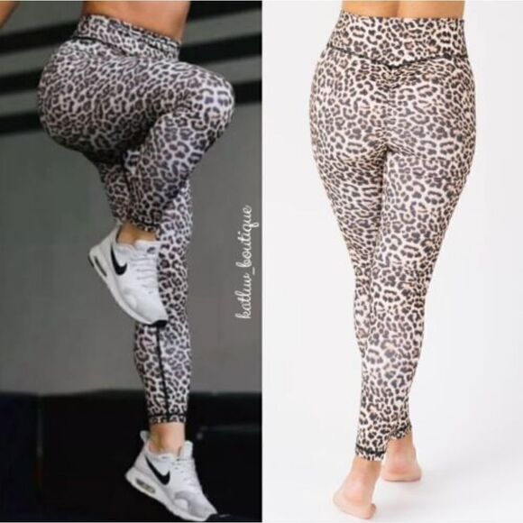 Zyia Leopard High-Rise Leggings  - Picture 1 of 7